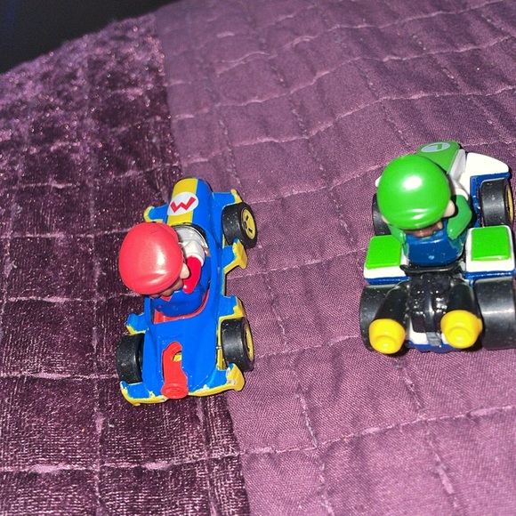 All3 Mario Luigi Princess Peach HOT WHEELS metal Mario kart 2018 Nintendo Matell - Picture 6 of 10
